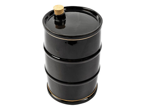 Штоф Баррель Нефти (глазурь с золотом), 1,5л, фото 2