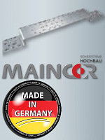 Кронштейн для настенного угольника, ступенчатый 35 mm, MAINCOR (Германия)