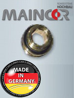 Комплект резьбозажимных ниппелей Р 1/2" x Р 3/4" евроконус , MAINCOR (Германия)