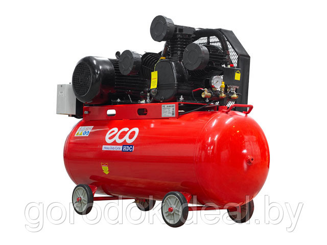 Компрессор ECO AE-2000-55HD (810 л/мин, 8 атм., рес.200л, 5.5 кВт/380В)