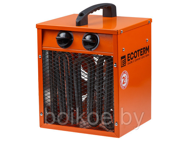 Электрокалорифер (тепловая пушка) Ecoterm EHC-02/1C (2 кВт) - фото 1 - id-p92627429