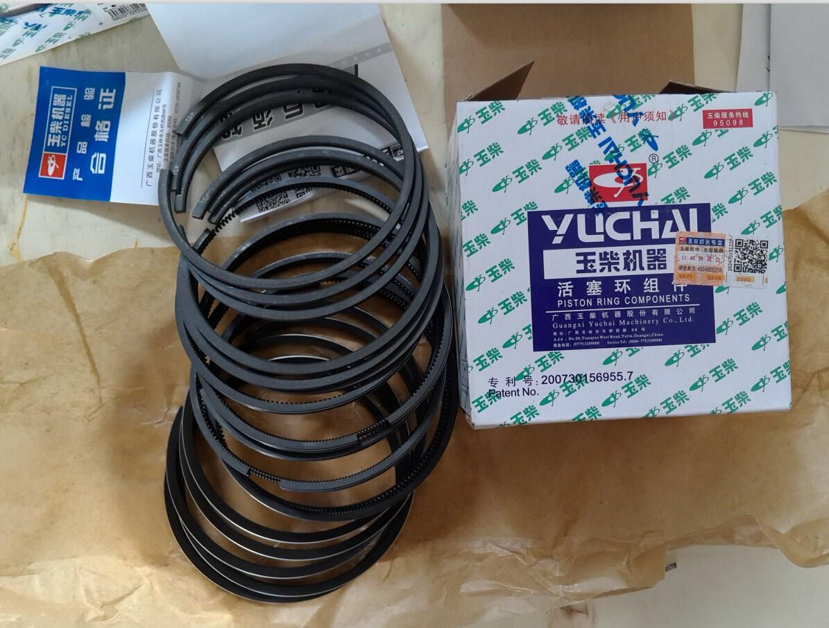 Кольца поршневые на двигатель 330-1004030 Yuchai YC6108/YC6B125 - фото 1 - id-p62343351
