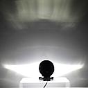 Фара светодиодная 20W  9-80V круглая ближний свет White Angle Eye, фото 3