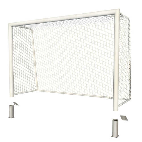 Ворота для мини-футбола алюминиевые свободностоящие 3Х2Х1 (арт. SpW-AG-300-2) SPORTWERK