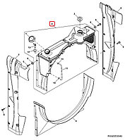 Бачок радиатора RE212946 (RE168106)