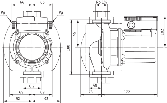 Насос циркуляционный Wilo TOP-S 30/10 EM 1х230В - фото 3 - id-p92655996