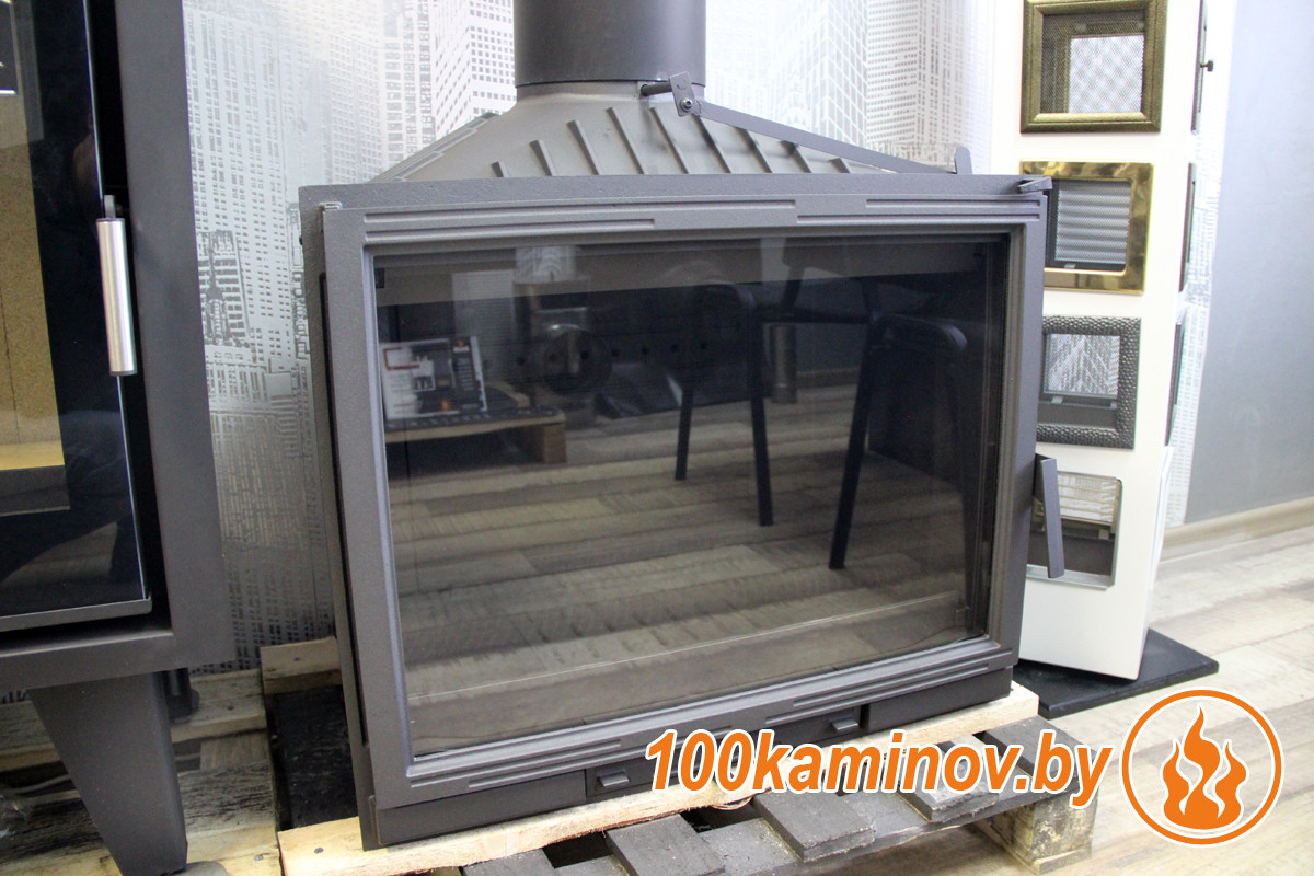 Каминная топка KFD ECO MAX 14 D с шибером - фото 4 - id-p71890863