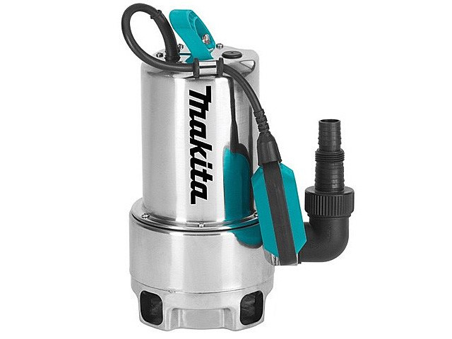 Дренажный насос для грязной воды MAKITA PF 0610 (550 Вт, 10800 л/ч, до 5 м, стальн. корпус) - фото 1 - id-p92673338