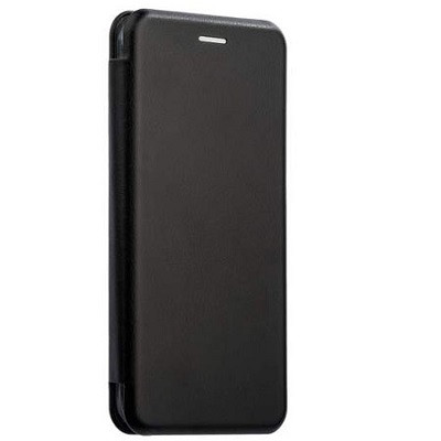 Чехол-книга на основе из силикона Book Case New 3D черный для Samsung J4 Plus (2018) - фото 1 - id-p92667235