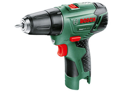 Аккум. дрель-шуруповерт BOSCH EasyDrill 12-2 в кор. (12.0 В, БЕЗ АККУМУЛЯТОРА, 2 скор., 22 Нм, шурупы до 6 мм)