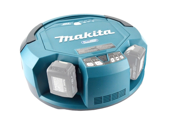 Аккум. робот-пылесос MAKITA DRC 200 Z в кор. (18+18 В, БЕЗ АККУМУЛЯТОРА, 2.50 л, класс: L, самоочистка: нет) - фото 1 - id-p92674057