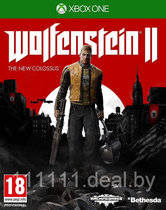 Wolfenstein 2 XBOX One - фото 1 - id-p92676294