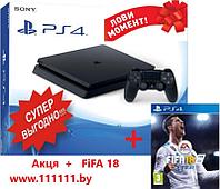 PS4 Slim 500GB + FIFA 18