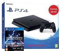 PlayStation 4 Slim + StarWars Battlefront 2