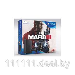 Sony Playstation 4 Slim 1Tb Black Игровая консоль + Mafia III
