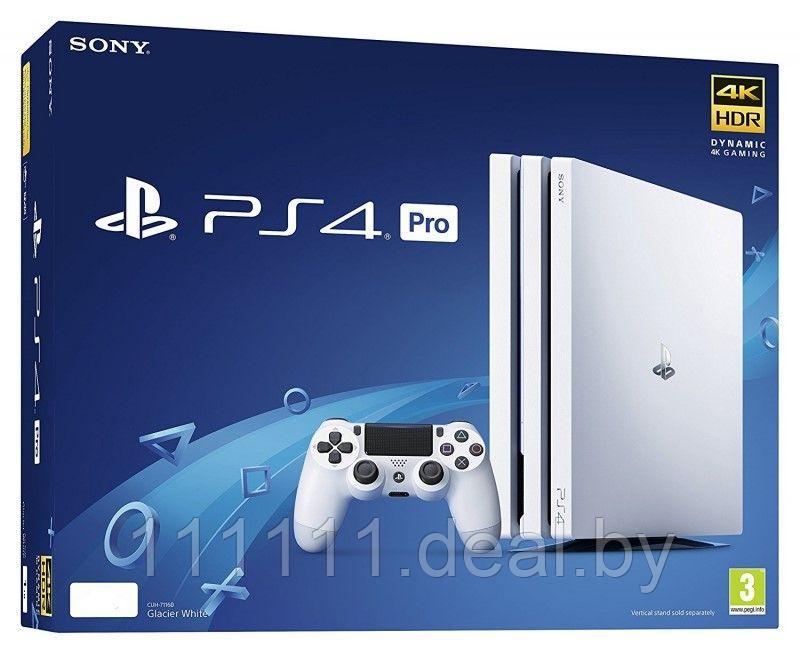 Sony PlayStation 4 PRO (PS4 Белая) - фото 1 - id-p92676363