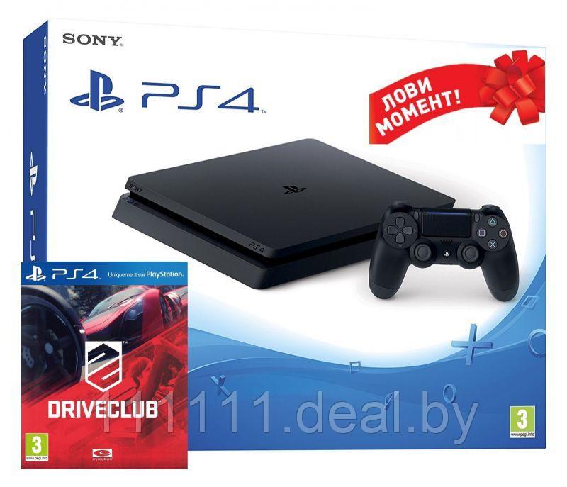 Sony Playstation 4 Slim 500 GB + Drive Club (PS4) - фото 1 - id-p92676371