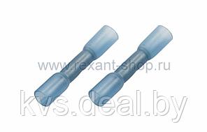 СОЕДИНИТЕЛЬНАЯ ГИЛЬЗА изолированная термоусаживаемая (СГИ-т L-37мм) 1.5-2.5 мм (KY-2) синий REXANT