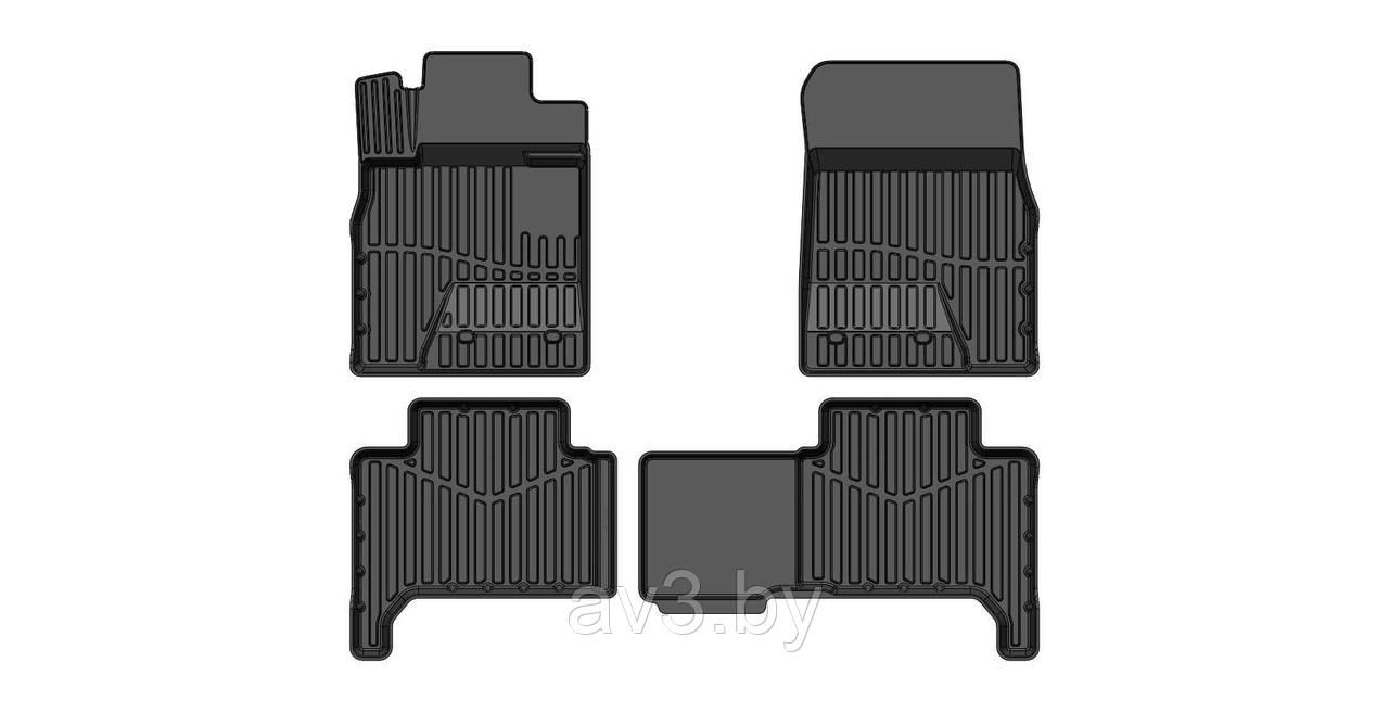 Коврики в салон Toyota Land Cruiser 200 / Lexus LX570 2007- / PR.TY.LC.200.07G.02X72 (SRTK)