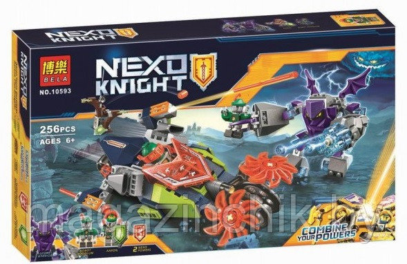 Конструктор Нексо Рыцари Слайсер Аарона 10593, аналог LEGO Nexo Knights 70358