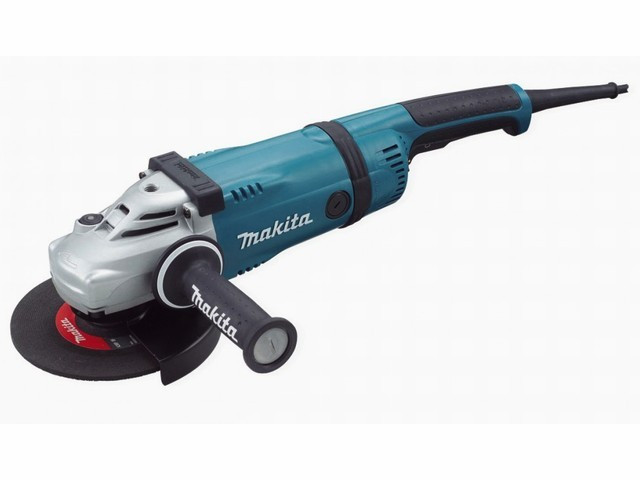 Двуручная углошлифмашина MAKITA GA 9040 SF 01 в кор. (2600 Вт, диск 230х22 мм, вибро, плавный пуск, без регул.