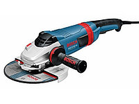 Двуручная углошлифмашина BOSCH GWS 22-230 LVI в кор. (2200 Вт, диск 230х22 мм, вибро, плавный пуск, без регул.