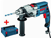 Дрель ударная BOSCH GSB 19-2 RE в чем. (850 Вт, патрон ЗВП, 2 скор.)