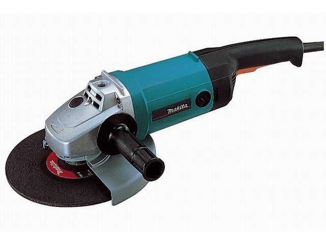 Двуручная углошлифмашина MAKITA 9069 в кор. (2000 Вт, диск 230х22 мм, без регул. об.) - фото 1 - id-p92712523