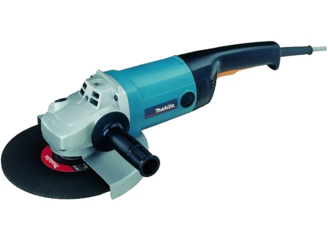 Двуручная углошлифмашина MAKITA 9069 F в кор. (2000 Вт, диск 230х22 мм, SDS-гайка)