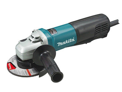 Одноручная углошлифмашина MAKITA 9565 PC в кор. (1400 Вт, диск 125х22 мм, плавный пуск)