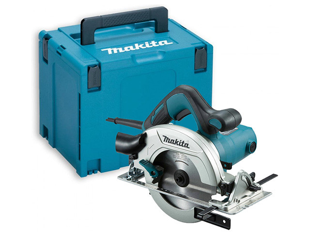 Циркулярная пила MAKITA HS 6601 J в чем. (1050 Вт, 165х20 мм, до 54 мм) - фото 1 - id-p92712842