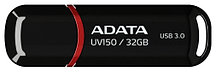 USB Flash A-Data DashDrive UV150 Black 32GB (AUV150-32G-RBK)