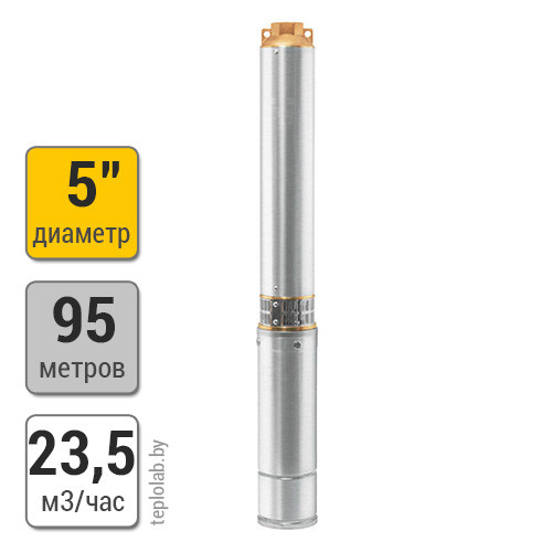 Скважинный насос UNIPUMP 5" ECO MAXI 23.5-95 4.0, 380 В