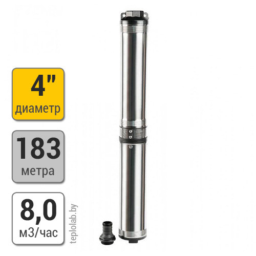 Скважинный насос UNIPUMP 4" ECO 4-142 3.0, 220 В