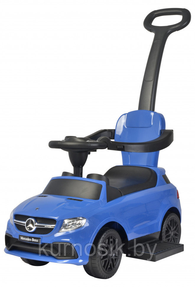 Машинка-каталка детская Chi Lok Bo Mercedes AMG с ручкой 3 в 1 (арт.3288w) Синий - фото 1 - id-p92733283