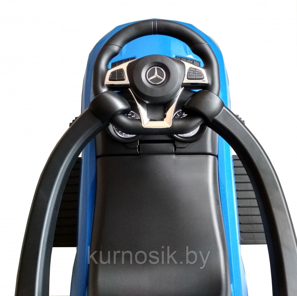 Машинка-каталка детская Chi Lok Bo Mercedes AMG с ручкой 3 в 1 (арт.3288w) Синий - фото 4 - id-p92733283