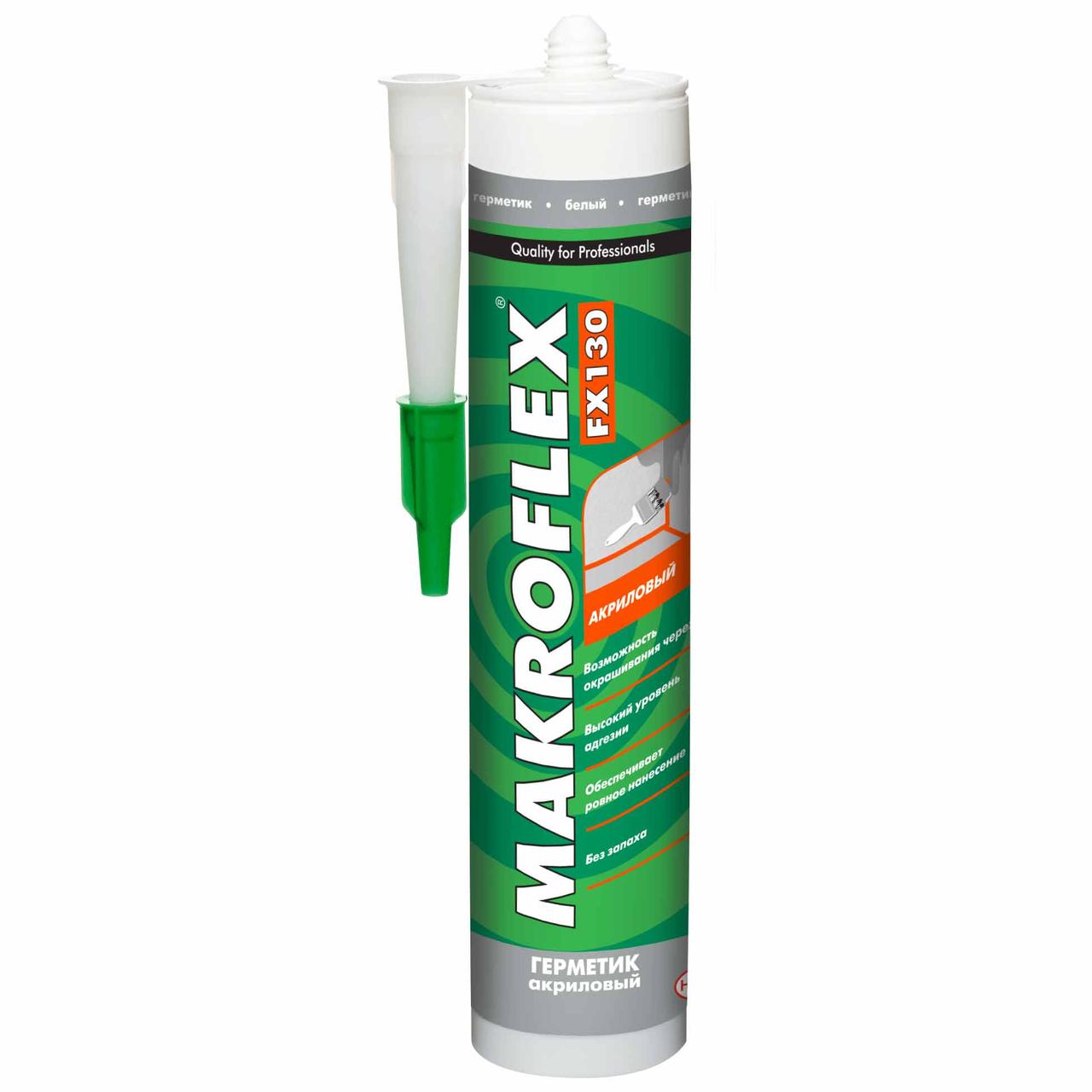 Герметик акриловый Makroflex FX 130 белый (280 мл )