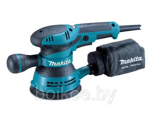 Эксцентриковая шлифмашина MAKITA BO 5041 (300 Вт, 125 мм, 4000 - 12000 кол/мин, рег. об.)