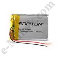 Аккумулятор литий-полимерный Li-Po (Li-Ion Pol) ROBITON LP383450 3.7В 800мАч PK1 (4х34x50мм), КНР - фото 1 - id-p92736477