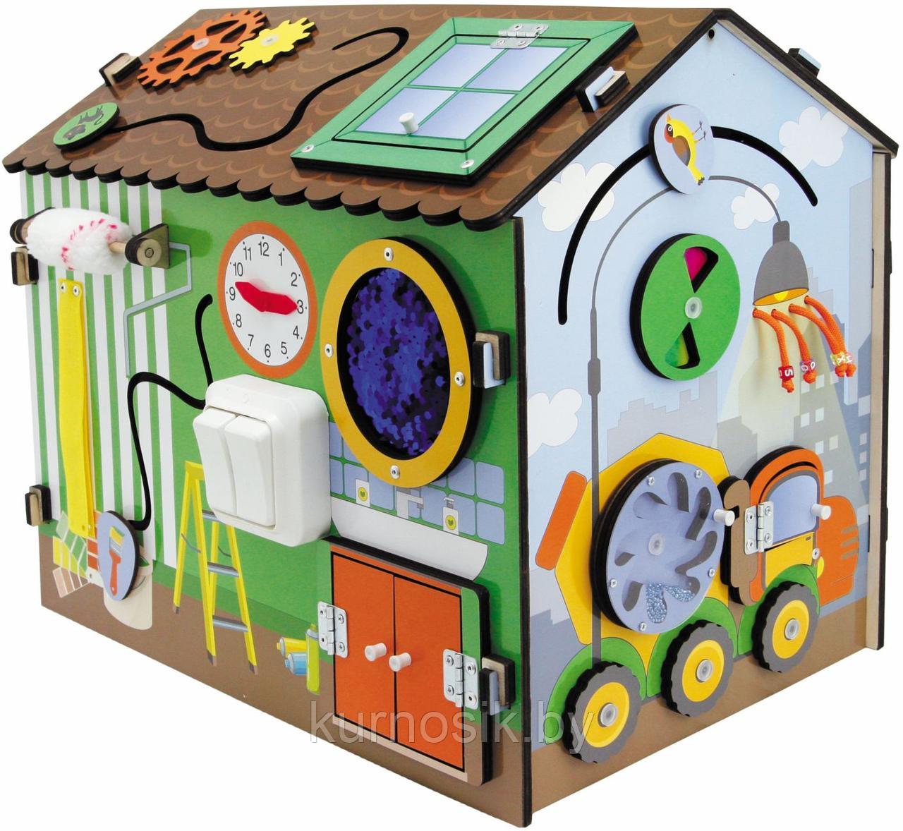 Детская развивающая игра "Бизиборд: Я - строитель" (Арт.IG0269) - фото 1 - id-p92741115