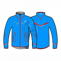 Куртка лыжная KV+ Davos (синий/красный) (арт. 8V140.32)