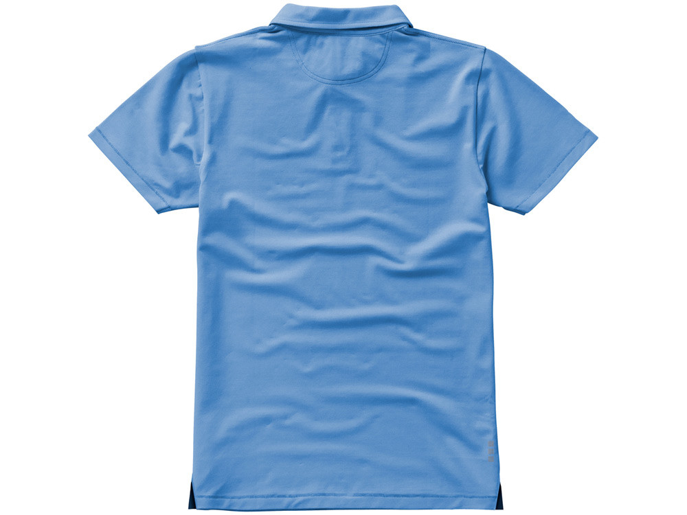 Рубашка поло Markham мужская, голубой/антрацит - фото 4 - id-p92751457