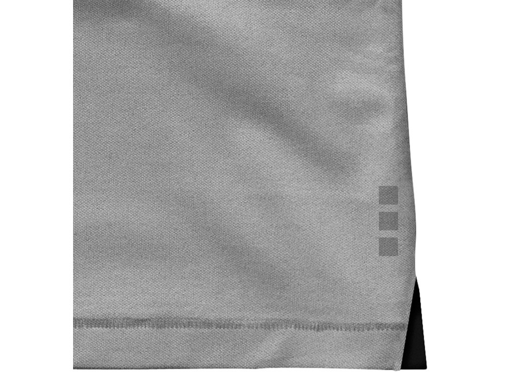 Рубашка поло Markham мужская, серый меланж/антрацит - фото 8 - id-p92751459