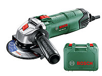 Одноручная углошлифмашина BOSCH PWS 750-115 NEW в чем. (750 Вт, диск 115х22 мм, без регул. об.)