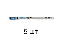 Пилки лобз. T227D по алюминию 5шт. BOSCH