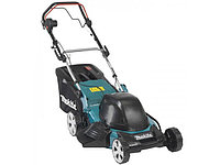 Газонокосилка электрическая MAKITA ELM 4613 (1800 Вт, шир.46 см, выс. 20-75 мм, стальн. корпус, мульчир., травосборник 60 л, самоходная)