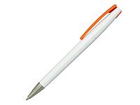Ручка шариковая, пластик, белый/оранжевый, Z-PEN
