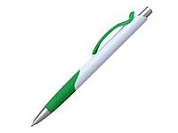 Ручка шариковая, пластик, белый/зеленый, ГАУДИ, фото 1