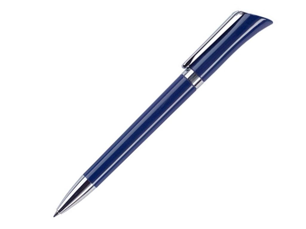 Ручка шариковая, пластик/металл, синий/серебро, GALAXY