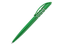 Ручка шариковая, пластик, зеленый/серебро, WINNER
